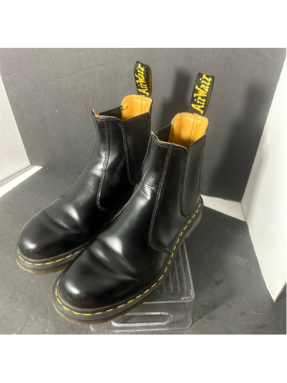 Women's Dr. Martens 2976 Chelsea Boots Black 8 Goth Whimsogoth Witchy Combat